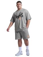 Fflirtygo Men Graphic Print Cotton T-Shirt & Short Set for Men/Boys