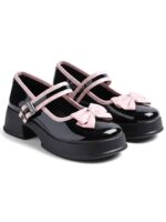 JM LOOKS Women Platform Mary Jane Shoes with Bow Detail for Casual and Cute Styling