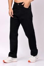 London Hills Men Jeans || Baggy Fit Jean's for Man || Loose Fit High Rise Denim || Stretchable Casual Wear Jean,s || Dance Rap Rapping Style Pant for Men || Denim Cotton Jeans (0) - Image 2