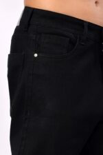 London Hills Men Jeans || Baggy Fit Jean's for Man || Loose Fit High Rise Denim || Stretchable Casual Wear Jean,s || Dance Rap Rapping Style Pant for Men || Denim Cotton Jeans (0) - Image 4