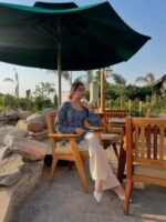 Womens Rayon Full Sleeve Square Neck Printed Short Kurti Stylish Ethnic & Casual Wear Top for Office, College & Daily Use - Image 3