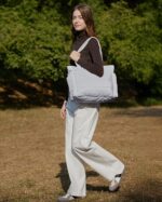 Tote Bag for Woman | Lightweight Puffy Shoulder Handbag with Multi Compartment | Travel, Office, Gym & Daily Use | Durable Taslan Fabric - Image 10