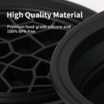 Face Ice Bowl Foldable Silicone Facial Ice Bath Kit Ice Pack Portable Facial Ice Therapy Bowl with Built-In Icetray for Cold Compress Skin Tightening, Puffiness Relief Glowing Skin Beauty Tool - Image 3