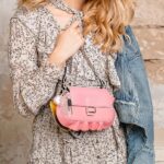 Women Lipstick Holder Keychain with Mirror, Soft PU Leather Portable Chapstick Holder Lipstick Pouch with Metal Key Ring for Trave Party Gift (Pink, Free) - Image 7