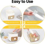 Ice Cube Maker with Tray and Storage Bin | Colorful Ice Cube Storage | Quick & Easy Ice Release| Creative Fruit, Cocktails and Juice | Ideal for Home, Kitchen - Image 6