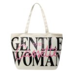 Kraptick Tote Bag – White Printed Canvas with Compact Design Casual Shoulder Style Tote Bag for Travel or Grocery Shopping Large Capacity and Lightweight Fashionable and Useful for Daily Use - Image 11