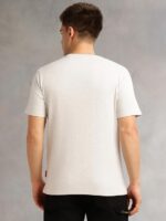 Thomas Scott Men's | Cricket Club Collection | Regular Fit | Short Sleeves | Round Neck | Solid | 100% Cotton | Knitted Tshirt - Image 3