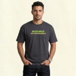 Men’s Oversized Fit Printed Premium Breathable Cotton, All Day Comfort Half Sleeve Crew Neck Oversized Tshirt - Image 9