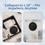 Face Ice Bowl Foldable Silicone Facial Ice Bath Kit Ice Pack Portable Facial Ice Therapy Bowl with Built-In Icetray for Cold Compress Skin Tightening, Puffiness Relief Glowing Skin Beauty Tool - Image 5