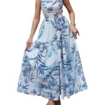 GRECIILOOKS One Piece Dress for Women Long | Comfortable Maxi Stylish Frocks Rayon Dresses