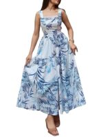 GRECIILOOKS One Piece Dress for Women Long | Comfortable Maxi Stylish Frocks Rayon Dresses