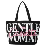 Kraptick Tote Bag – White Printed Canvas with Compact Design Casual Shoulder Style Tote Bag for Travel or Grocery Shopping Large Capacity and Lightweight Fashionable and Useful for Daily Use