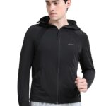 FABSPORTS Men's UV Protection Sun Screen Jacket, Sun Protection Clothing, Lightweight with UPF 50+ Protection for Outdoors