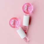 NGG Beauty Crystal Ice Globes for Face & Eyes | Facial Cooling Massage Balls with Handle | Ice Roller Globes for Puffiness, Redness Relief, Soothing, Skin Tightening & Glow