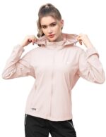 Venzina® UPF 150+ Sunscreen Jacket for Women, Stylish Sun Protection Jackets for Women, Cool Feel Quick Dry Sun Hoodie, Modern Fit with Removable Hat & Zip Pocket, for Driving, Camping