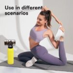 Insulated Water Bottle with Megnetic Phone Holder - Stainless Steel Bottle with Magnetic Tripod Mount - Hot 12H, Cold 24H, 360° Rotate - 710 Ml (Pink) - Image 8