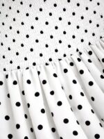 Aahwan Polka Dots Halter Long Dress Backless A Line Flared Vintage Party Club Dresses for Women's & Girl's - Image 8