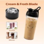 Cookwell Bullet Mixer Grinder (5 Jars, 3 Blades, Silver) - Copper, 600 Watts - 2 Year Warranty - Image 5