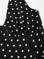 Aahwan Polka Dots Halter Long Dress Backless A Line Flared Vintage Party Club Dresses for Women's & Girl's - Image 4