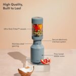 The Beast Mini Blender | Kitchen Mini Blender | Mixes Smoothies and Smoothies, Dressings, Sauces, Dips, Straw Lid and Straws Included, 600W (Mist) - Image 3