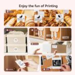 NIIMBOT B21 Label Maker, Inkless Bluetooth Label Printer, 2 Inch Portable Thermal Sticker Machine for Small Business, Marson Jar, Logo, Clothing, Shipping, Candles and Jewelry - Image 2