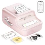 NIIMBOT B21 Label Maker, Inkless Bluetooth Label Printer, 2 Inch Portable Thermal Sticker Machine for Small Business, Marson Jar, Logo, Clothing, Shipping, Candles and Jewelry