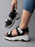 Shoetopia Women's Wedge Heel Sandals - Image 2