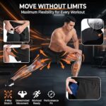 Men’s 2 in 1 Active Dual Shorts with Inner Tights | Double Layer Gym Shorts | Running, Training & Sports Shorts with Pocket Plus Size (S to 6XL) - Image 8