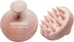 RENESMEE Scalp Massager Shampoo Brush, Eco-friendly Wheat Straw body with Soft Silicon Bristles, Hair Scalp Scrubber, Scalp Exfoliator | Dandruff Removal, Prevents Hair loss (Pink) - Image 8