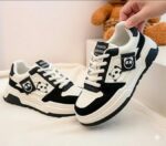 Sneakers for Women Comfortable Synthetic Leather Shoes for Woman, Lace-Up Casual Girls Shoe, Lightweight Sneaker Shoes for Woman - Image 7