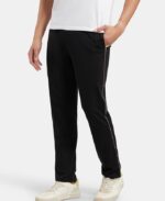 Jockey 9500 Men Super Combed Cotton Rich Regular Fit Trackpant with Side Pockets - Image 4