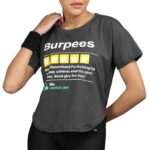 CHKOKKO Womens Stylish Activewear Quick Dry Lightweight Breathable Printed Round Neck Half Sleeve Regular Fit Gym T Shirt for Sports Yoga and Training - Image 7
