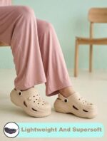 Fashionable Comfortable Adjustable Back Strap Clogs & Premium Cute Charms |Waterproof Anti Skid & Lightweight Cushioned Stylish Clogs Mules for Women's & Girl's BBSILK-11 - Image 8