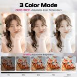 ULANZI Magnetic Selfie Light, LED Fill Light Compatible with Magsafe, LED Selfie Ring Light Included Sticky Ring for Phones, for Selfies/Photography/TikTok/Zoom Calls/Video Conference Color Black - Image 4