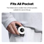ULANZI Magnetic Selfie Light, LED Fill Light Compatible with Magsafe, LED Selfie Ring Light Included Sticky Ring for Phones, for Selfies/Photography/TikTok/Zoom Calls/Video Conference Color Black - Image 8