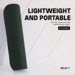 Boldfit Yoga Mats For Women and Men Exercise For Home Workout Gym Anti Slip EVA Material Yoga Mat 4Mm For Kids Gym Mats - Green - Image 5