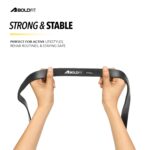 Boldfit Heavy Resistance Band for Exercise & Stretching, Pull Up Band Suitable in Home & Gym Workout, Power Bands for Men & Women. (Black 15-30 kg Resistances)(Material: Natural Rubber) - Image 7