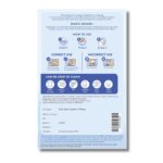 Kleenest Magic Eraser Cleaning Sponge | Pack of 4 | Chemical-Free, Multi-Purpose Wipe for Effortless Cleaning of Kitchen, Bathroom, Walls, Shoes & More – Tough on Stains, Gentle on Surfaces - Image 6