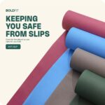 Boldfit Yoga Mats For Women and Men Exercise For Home Workout Gym Anti Slip EVA Material Yoga Mat 4Mm For Kids Gym Mats - Green - Image 8