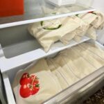 100% Cotton Reusable Vegetable Storage Bags for Fridge – Breathable, Washable Cloth Zipper Bags for Kitchen Organizer, Eco-Friendly Produce Storage Pouch – Pack of 6 - Image 9