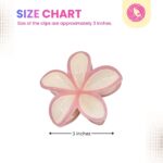 Korean Flower Hair Clutcher for Women & Girls – Strong Grip Floral Claw Clip for Thick & Thin Hair - Image 6