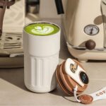 Personalized 500ml Coffee Mug with Temperature Display, Leakproof Lid & Strap – Reusable Travel Cup - Image 5