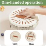 Multifunctional Fruit Washing & Draining Bowl with Lid and Handle - Image 6