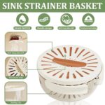 Multifunctional Fruit Washing & Draining Bowl with Lid and Handle - Image 7