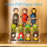 HENABLE 4-Tier Acrylic Display Risers – Clear Perfume Organizer Stand, Cupcake & Dessert Stand, Shelf Display for Cosmetics, Collectibles & Decor - Image 3