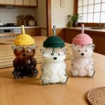 Cute Bear Glass Tumbler with Reusable Straw & Leakproof Lid, 500ml – Adorable Cup for Coffee, Tea, Juice, Smoothies & Water - Image 6