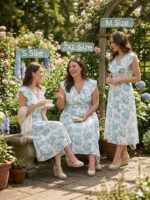 Leriya Fashion Women's Western Floral Printed Midi Dress – Casual Sleeveless Summer One-Piece Dress for Women | Stylish Party & Beach Outfit - Image 6
