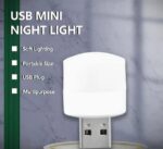 USB LED Mini Night Light – Portable Warm Glow USB Lamp, Plug & Play, Energy Saving, Pack of 2 - Image 2