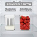 E-COSMOS® Greek Yogurt & Curd Maker – 1100ml | BPA-Free & Durable - Image 3