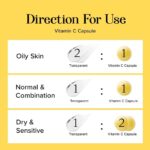 Deep Vitamin C Golden Capsule Cream 100g – Korean Boba Cream with Sea Buckthorn, Niacinamide & Vitamin E - Image 6